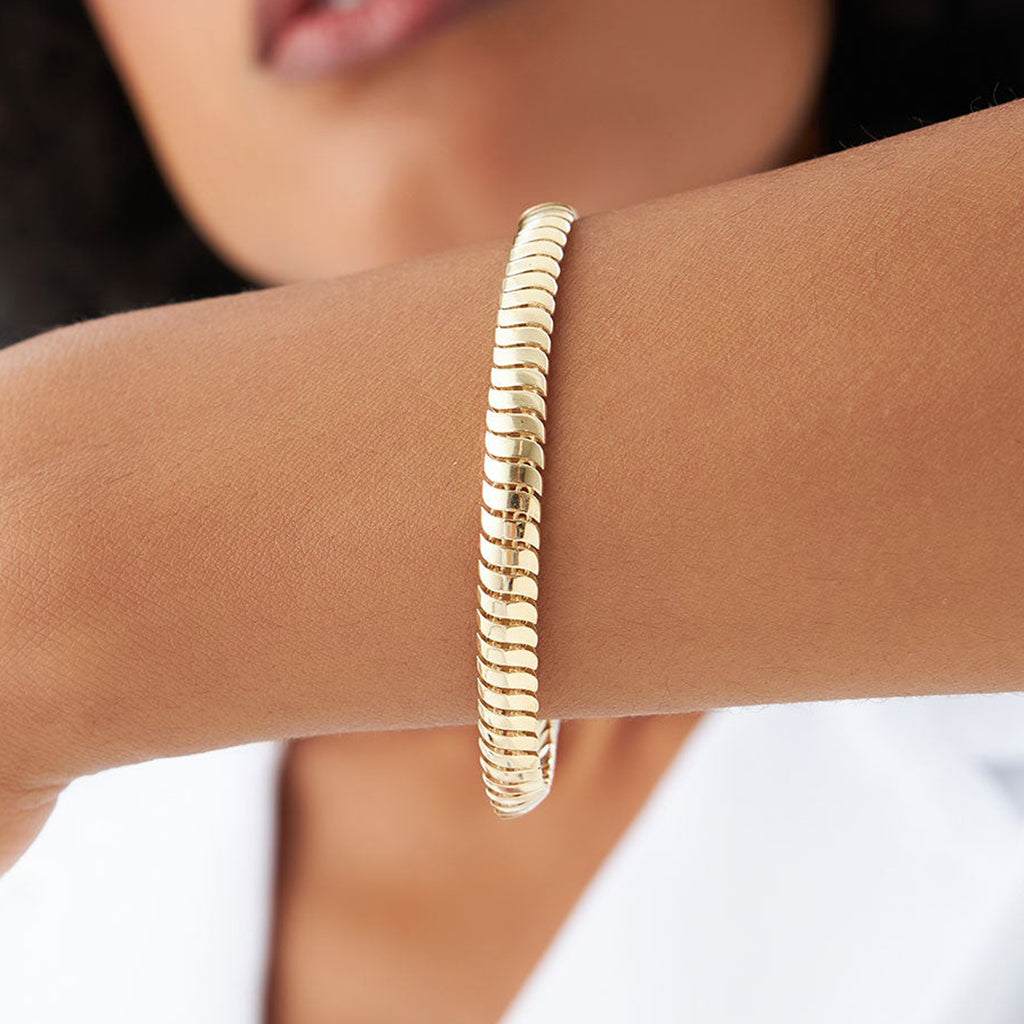 5.7MM Wide Cobra Bracelet