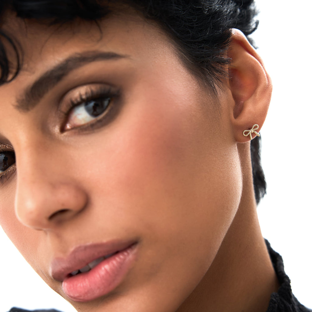 Bow Stud Earrings