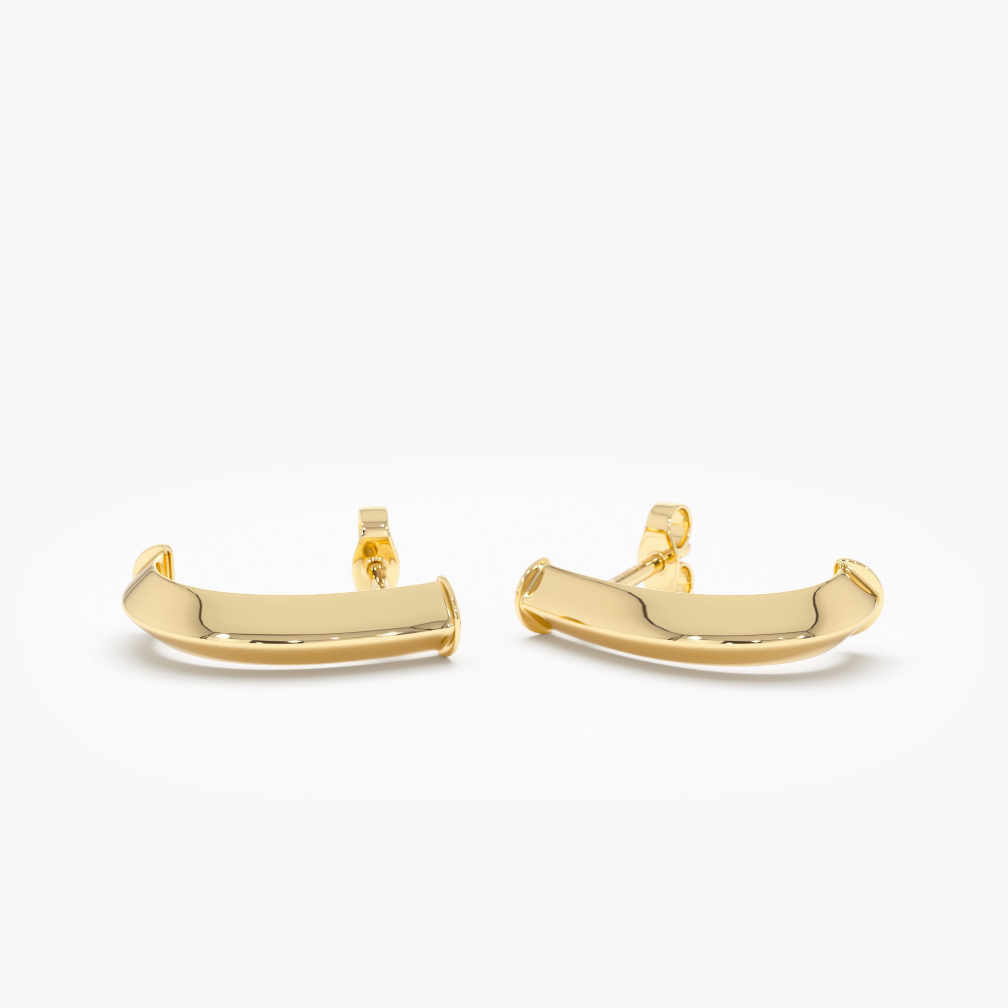 Knife Edge Open Hoops