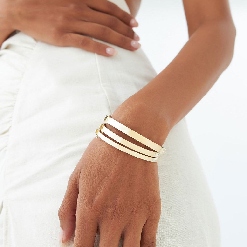 Flat Stackable Bangle